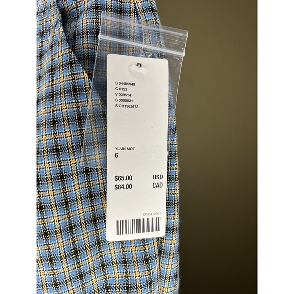 Urban Outfitters Pants Black And Blue Trousers/Pants  Size 6  Box 4/19 - Picture 3 of 3